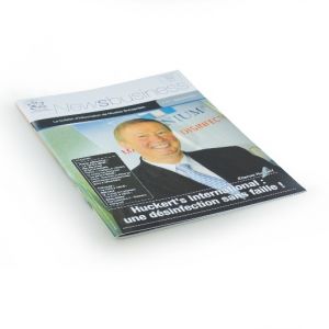 Brochure 2 agrafes à plat